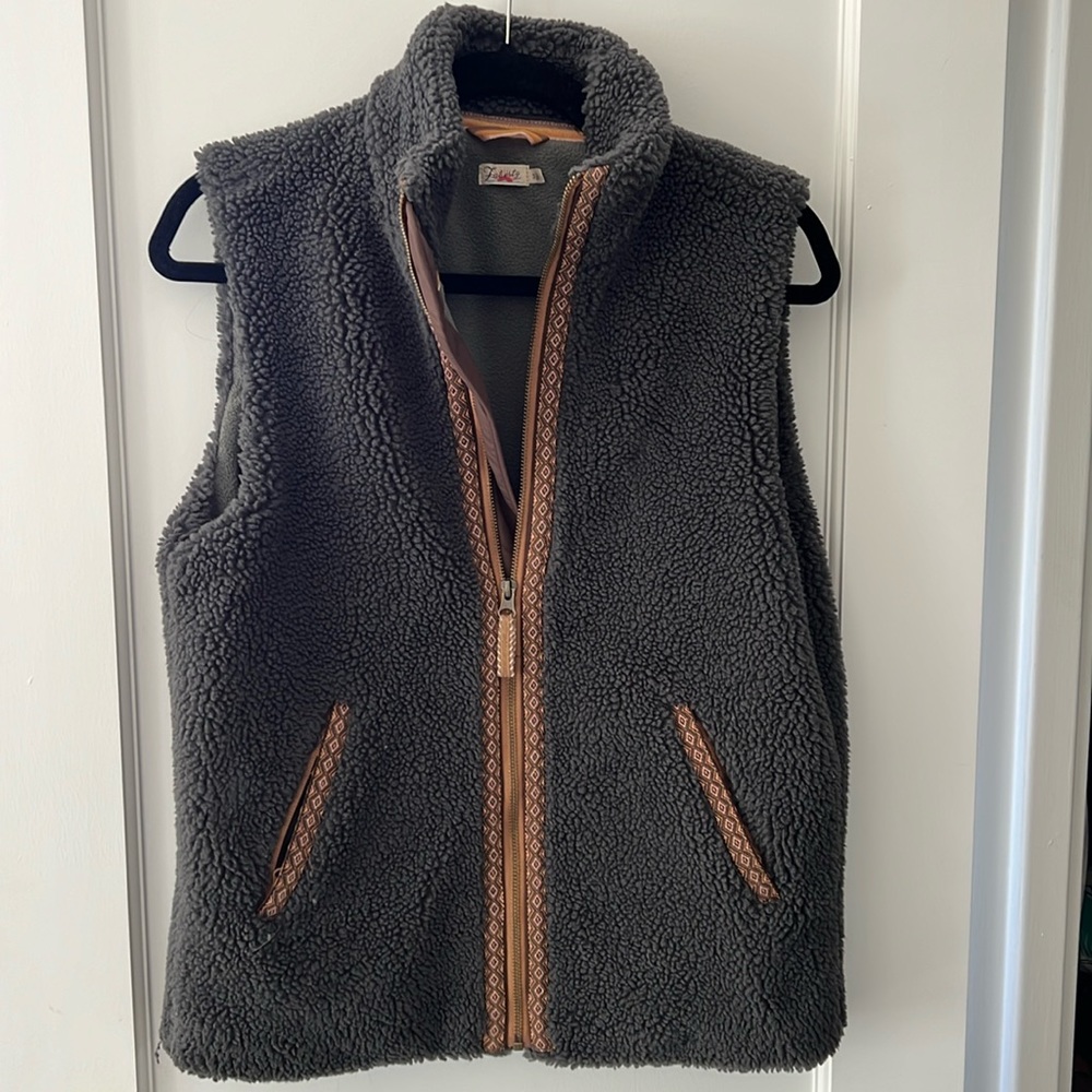 FAHERTY Ashbury high pile fleece vest